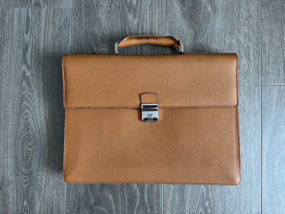 Сумка rolex camel genuine leather briefcase