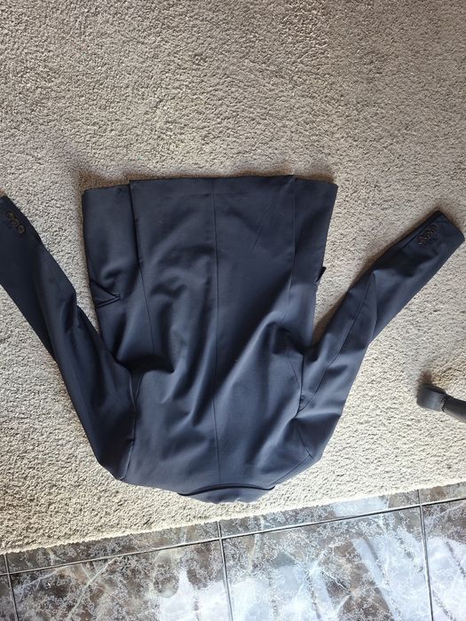 Fato completo (blazer e calças) azul escuro
