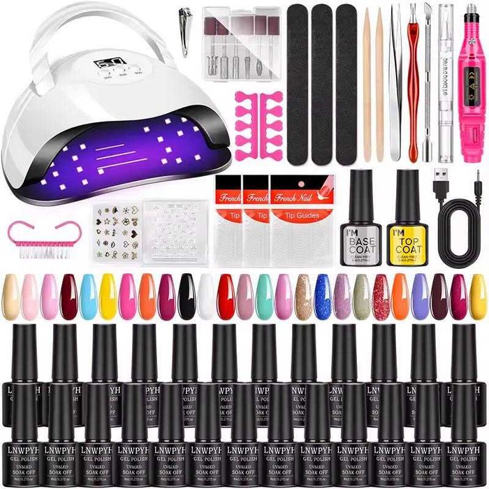conjunto de gel completo
