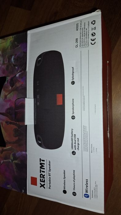 Głośnik bluetooth bt bezprzewodowy usb micro sd aux jak jbl xertmt
