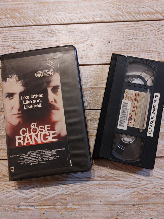 At Close Range. Kaseta vhs