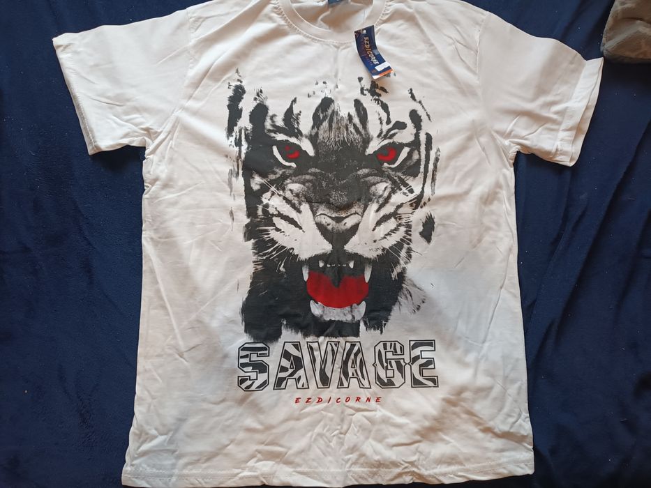 T-shirt męski bawełna