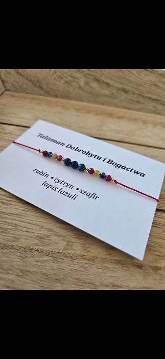 Bransoletka z kamieniami naturalnymi