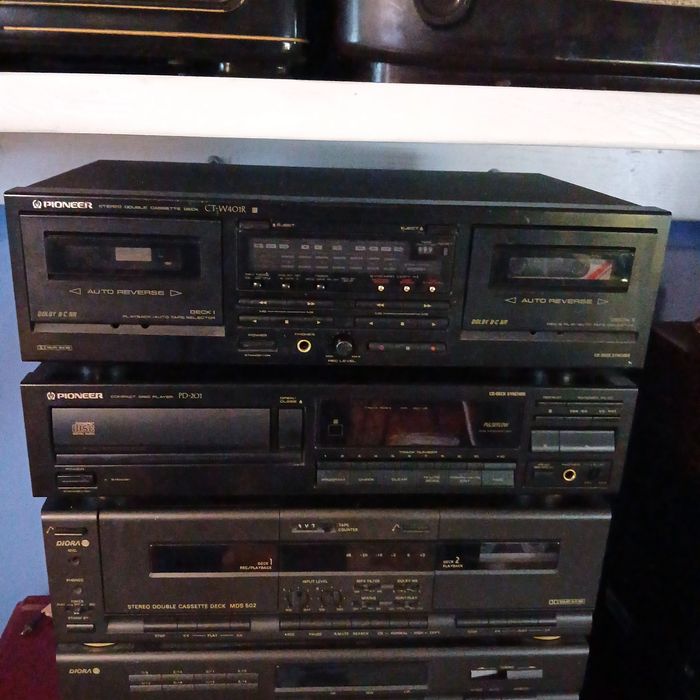 Pioneer Deck Ct -W 401r CD PD -201