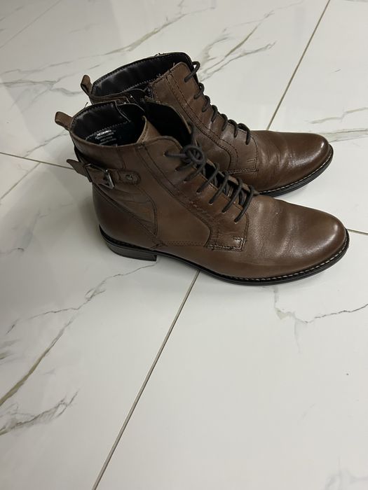 Шкіряні сапожки 36 розмір