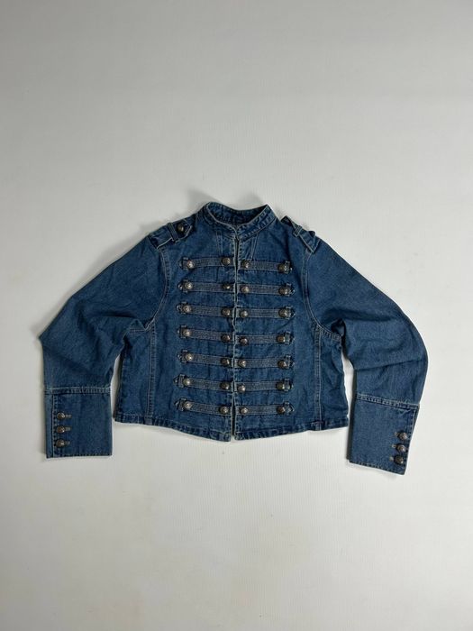 Jacket blue джинсовка куртка джинсова жакет синій opium arhive S M L