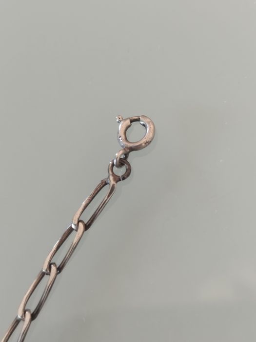 pulseira de identificação em prata de lei 925, também conhecida como p