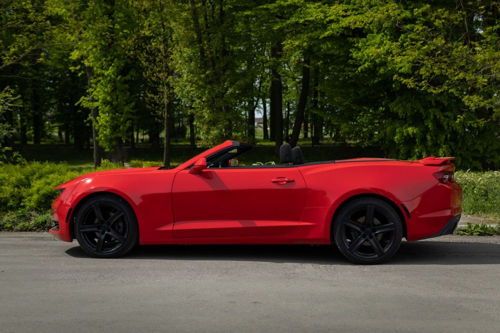 Wypożyczalnia aut cabrio wynajem Chevrolet Camaro 3.6 V6 ślub weekend