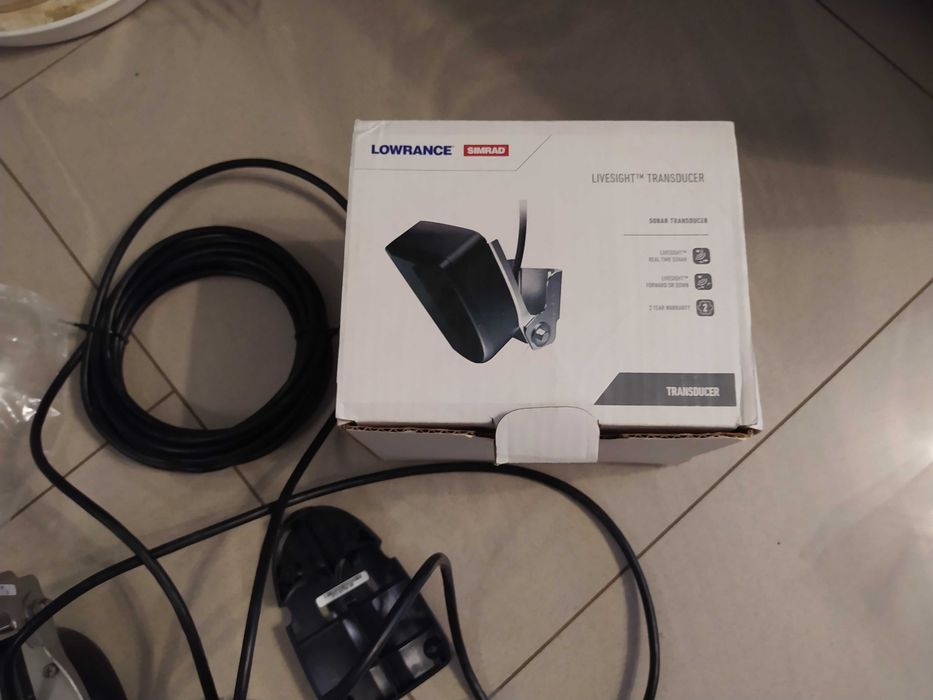 Livesight Lowerance Transdruker aktywne obrazowanie
