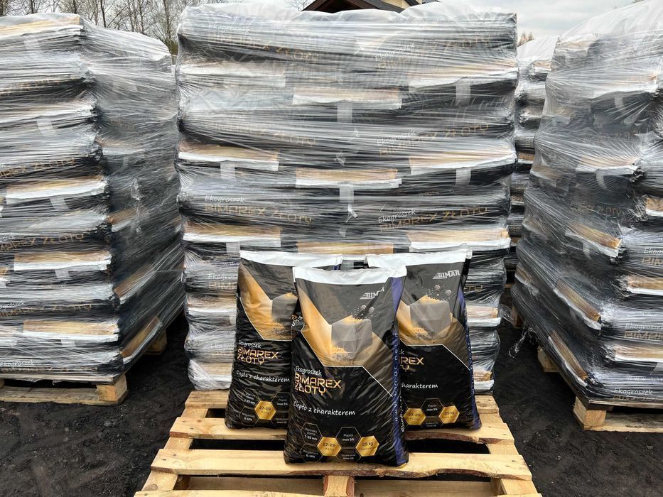 Węgiel Groszek BIMAREX ZŁOTY 27-29 MJ/kg Transport!