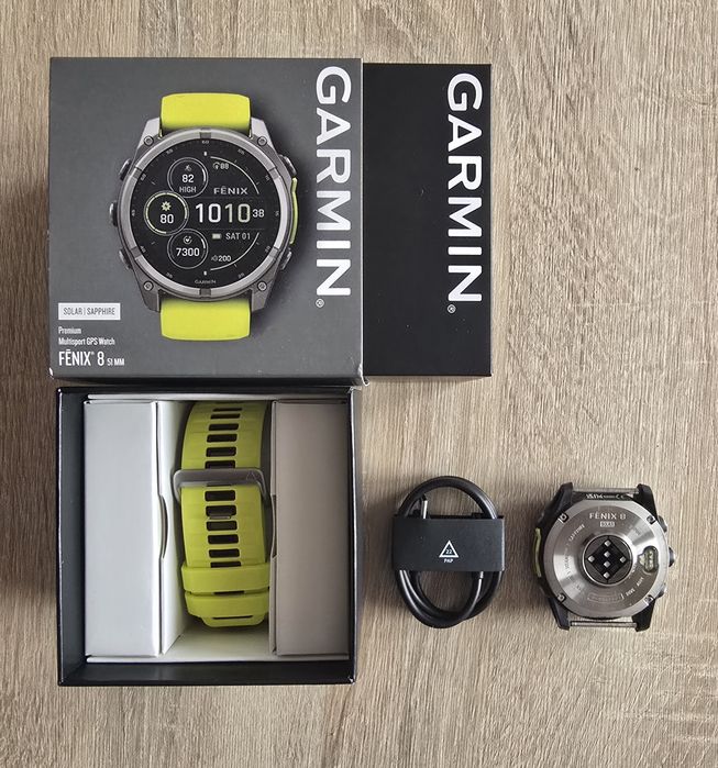 Zegarek Garmin Fenix 8 sapphire solar 51mm  gwarancja producenta + gratisy