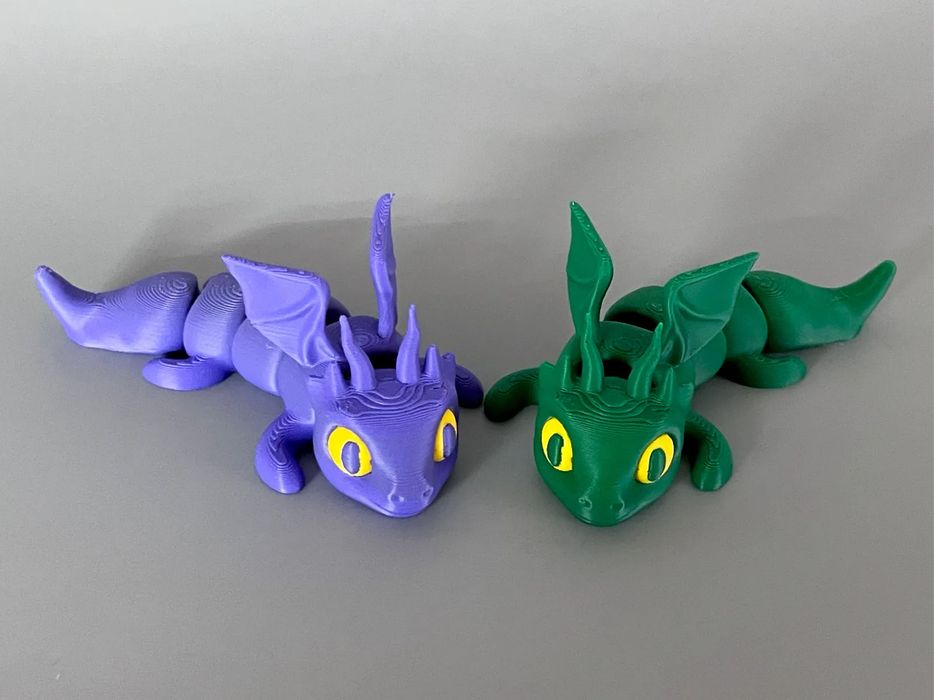 Charming Mini Articulated Dragon