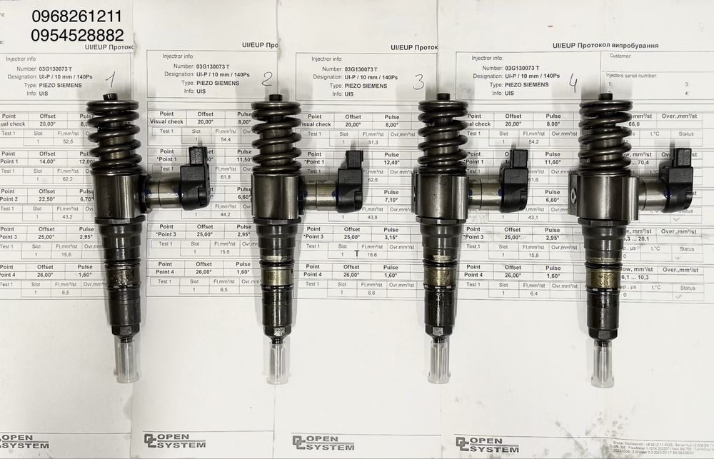 Форсунка 03G130073T-M VW Audi Skoda Seat 2.0TDI Фольц Шкода Ауді