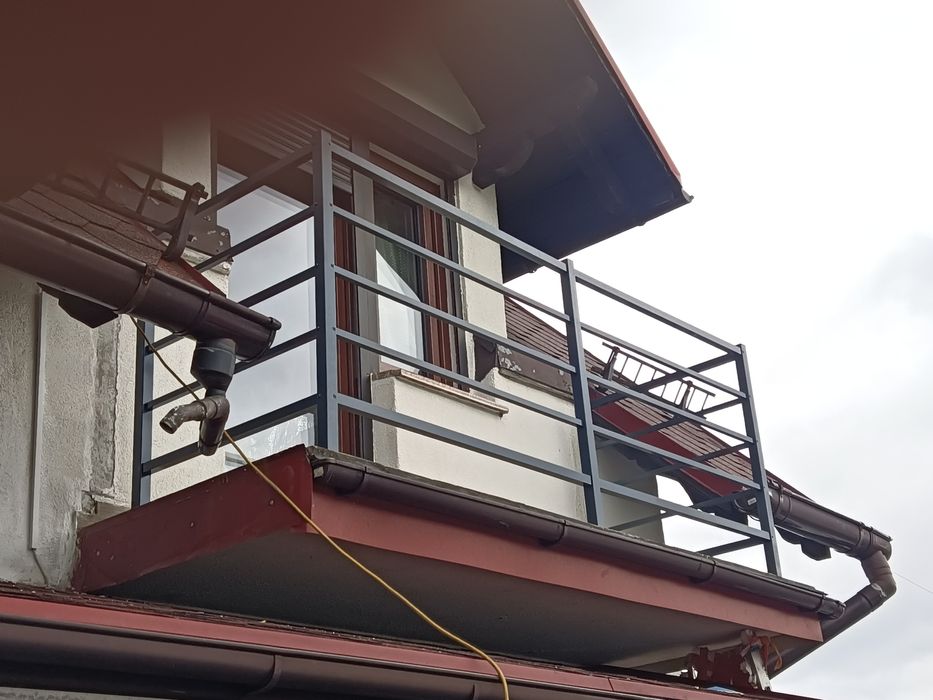 Balustrada balustrady  aluminiowe malowane proszkowo
