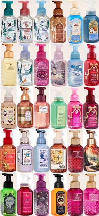 Гелі для душу, антисептики, мило-пінки, креми для рук, тіла та ін.