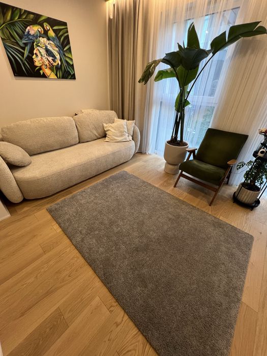 Dywan Ikea Stoense 133x195 szary