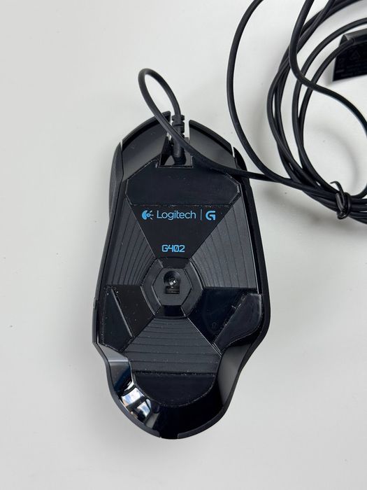 Дротова геймерська оптична миша Logitech G402 Hyperion Fury - з підсвіткою, до 4,000 Dpi (910-004068)