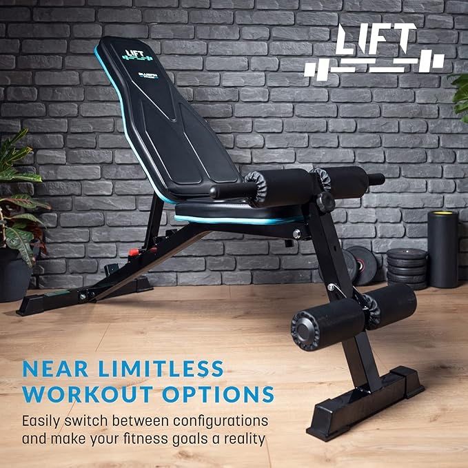 Bluefin Fitness Składana ławka treningowa