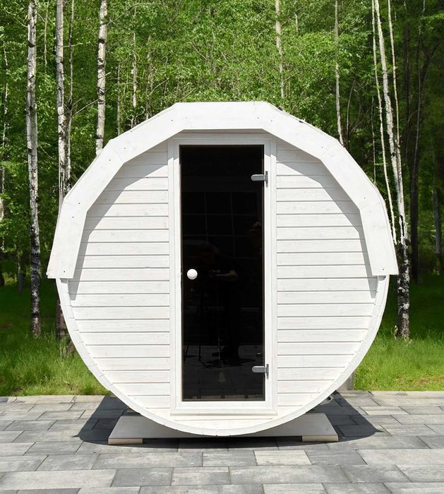 Sauna ogrodowa, Beczka Ruska, Bania 200cm - możliwość konfiguracji