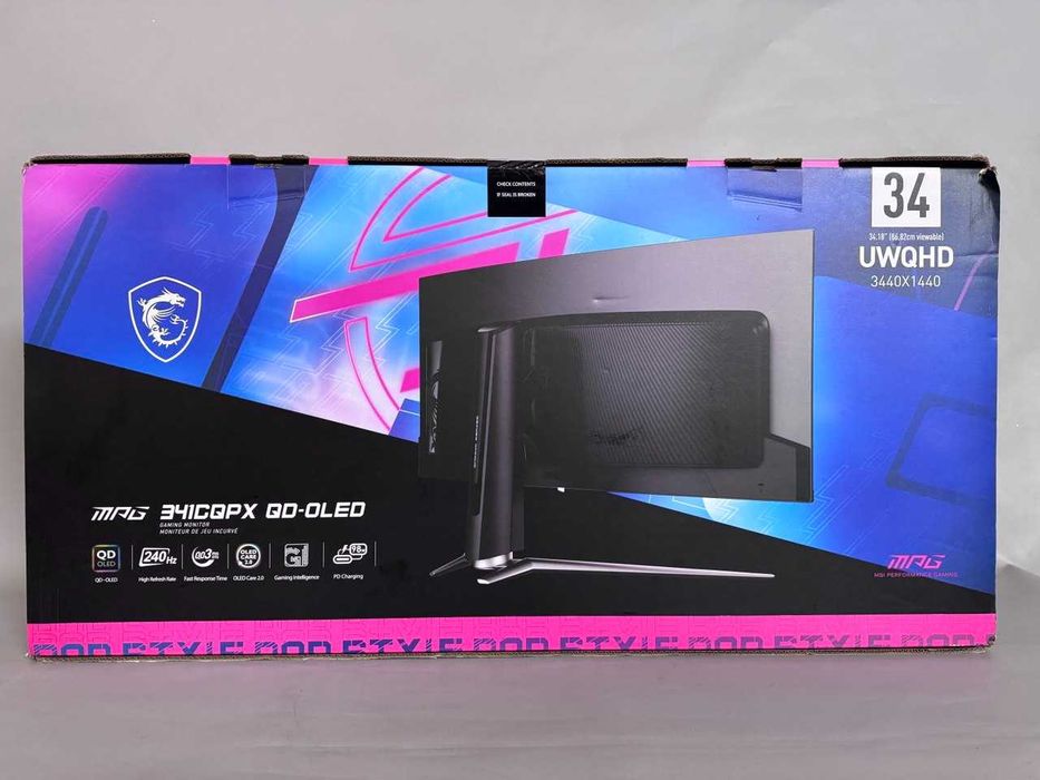 Монитор MSI MPG 341CQPX QD-OLED 1 шт. NEW!