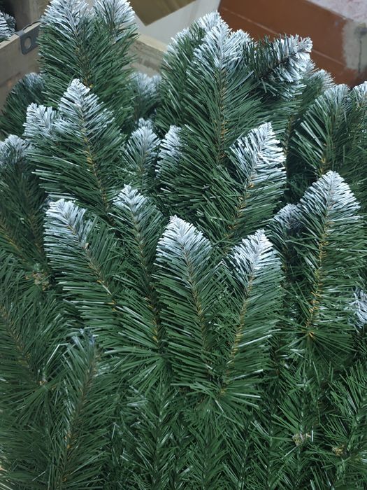 Ялинка штучна ПВХ КАРПАТСЬКА СНІЖНА# Ель, Елка, Ёлка искусственная.