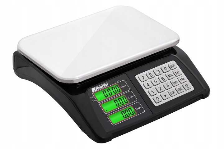 Waga sklepowa 40kg/5g dokładna, elektroniczna, cyfrowa,