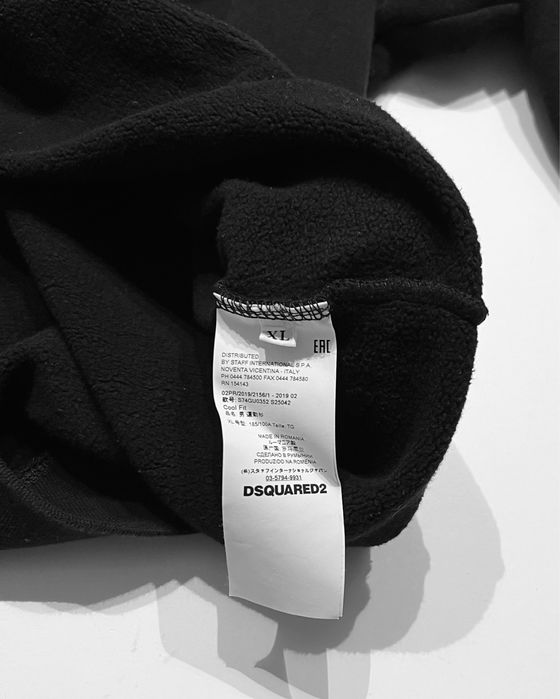 Bluza full black Dsquared2 xL