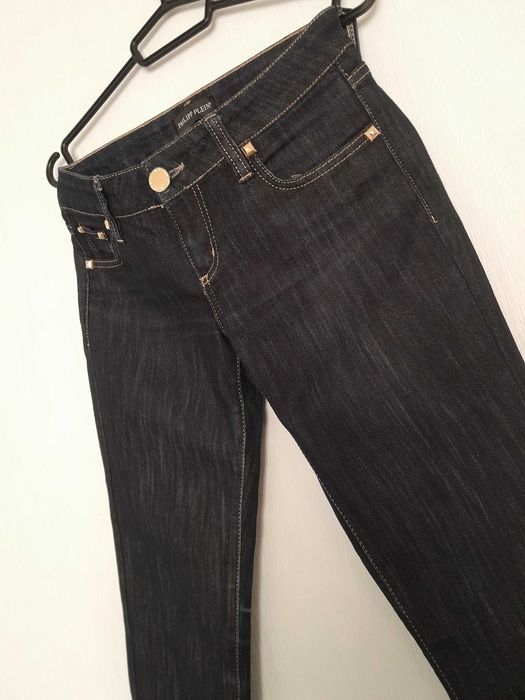 Джинси жіночі прямі темно-синього кольору