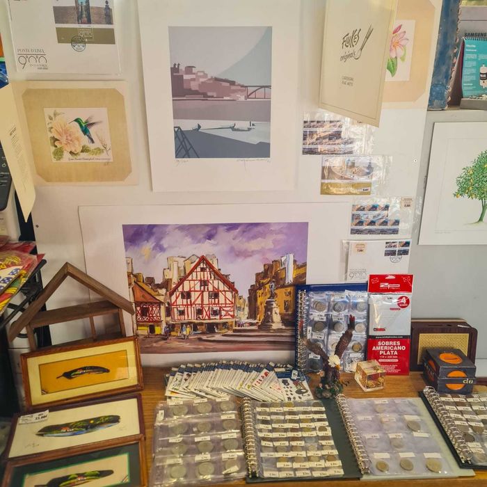 Quadro Pintura sobre Pena Natural–“Paisagem Rural” Mª Elena(CostaRica)