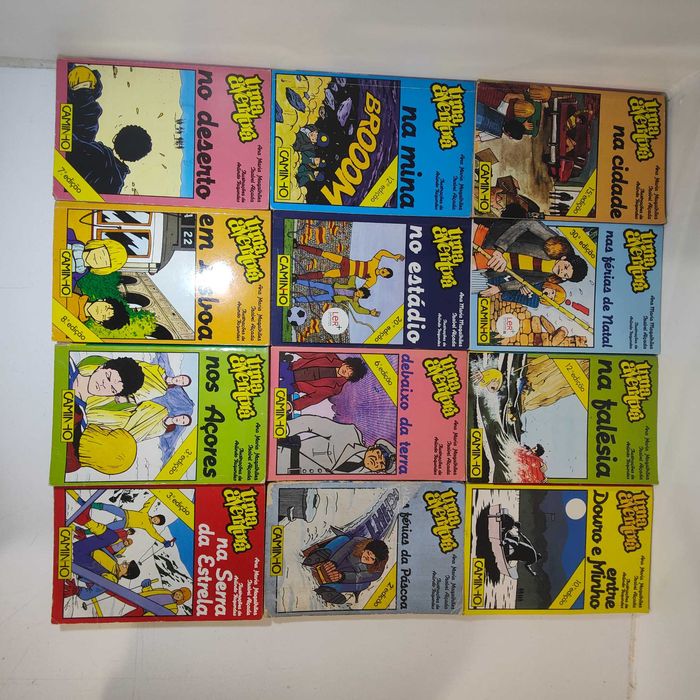 Livro - REF PINF - Lote de livros de Uma Aventura ( Ler descrição)