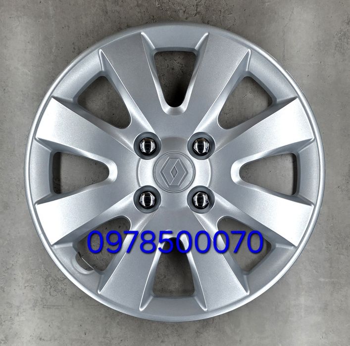 Колпаки R15 Renault Logan Megane Sandero Scenic Ковпаки Рено Логан