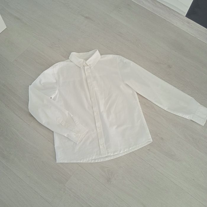 Koszula jak nowa r.152 snieżna biel