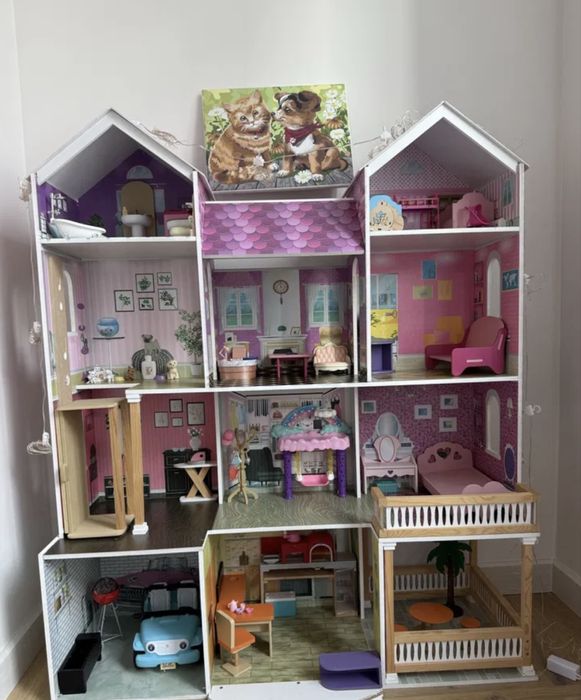 Кукольный домик б/у