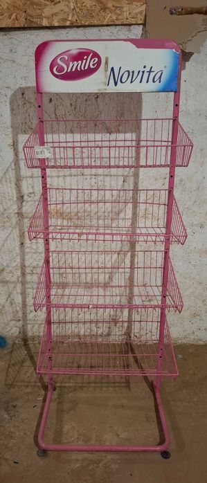 Стелажі, торгове обладнання б.у