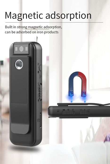 Боді камера міні камера диктофон прихована