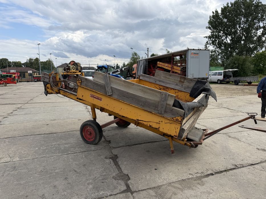 Kosz przyjęciowy bunkier zasypowy do warzyw Spinnenkop