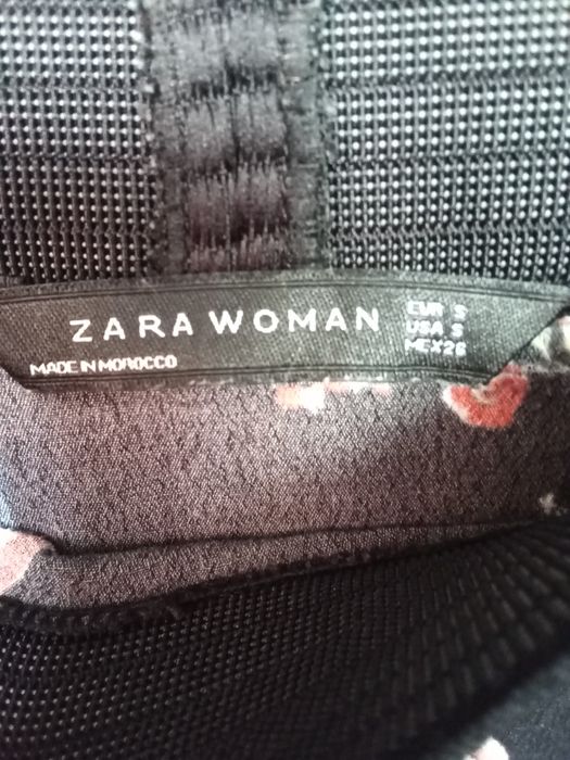 Blusa sem alças da Zara