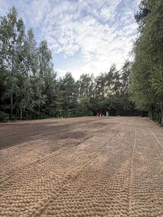 Glebogryzarka separacyjna minikoparka zamiatarka