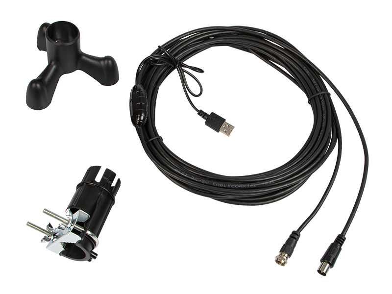 Aktywna Antena Wewnętrzna-Zewnętrzna Dookoólna 360 DVB-T2 4K DAB MUX-8