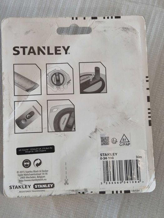STANLEY Miara zwijana taśma pomiarowa 30m 34-108