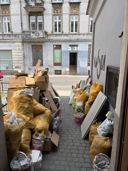 Wywoz mebli,gabarytow,oproznianie sprzatanie