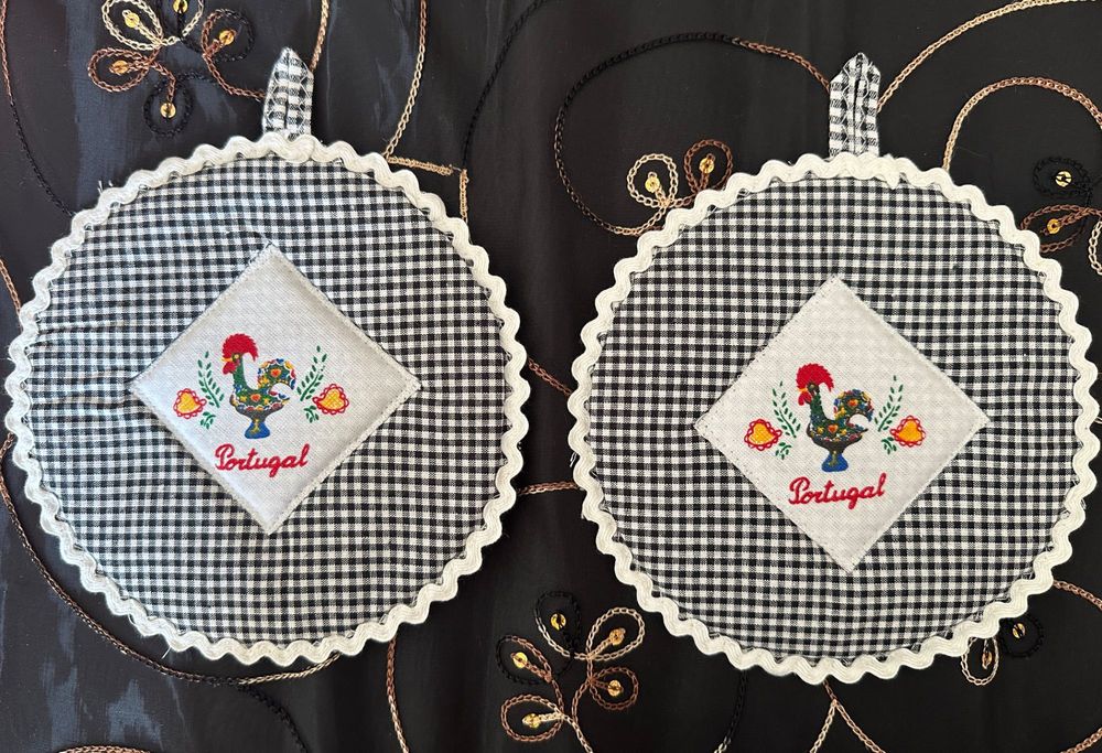 2 Pegas de Cozinha para Quentes Galo Portugal