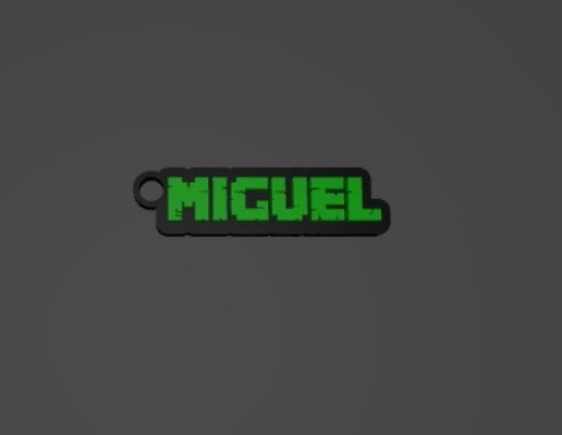 Porta-chaves personalizados em 3D