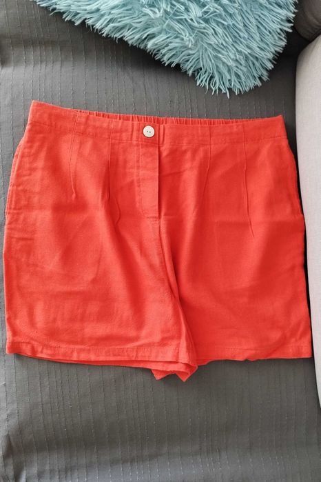 Lniane szorty Vero Moda