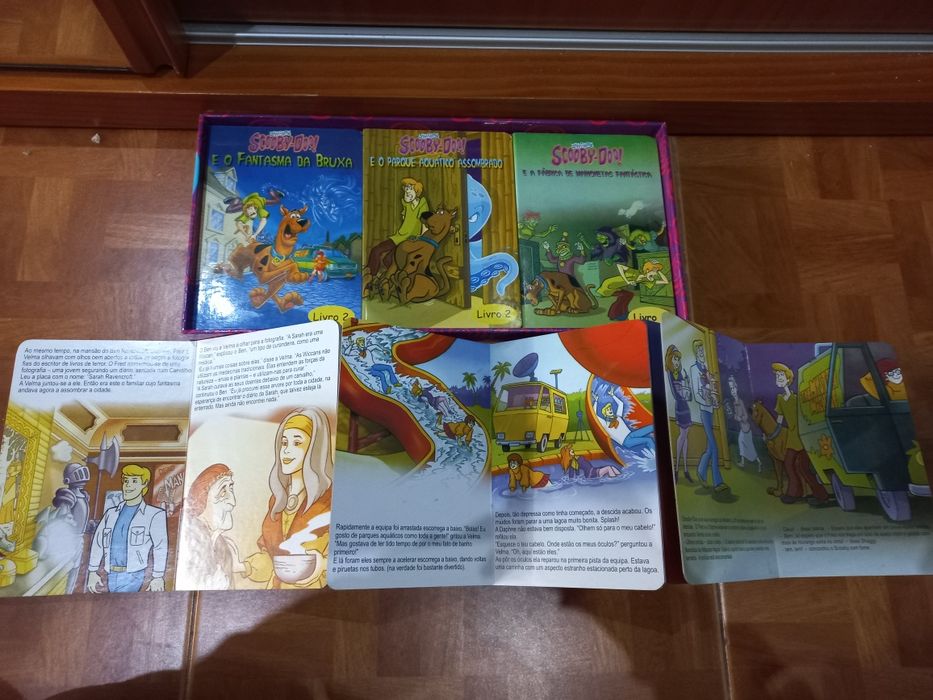 Coleção completa (6 livros) do Sooby-Doo