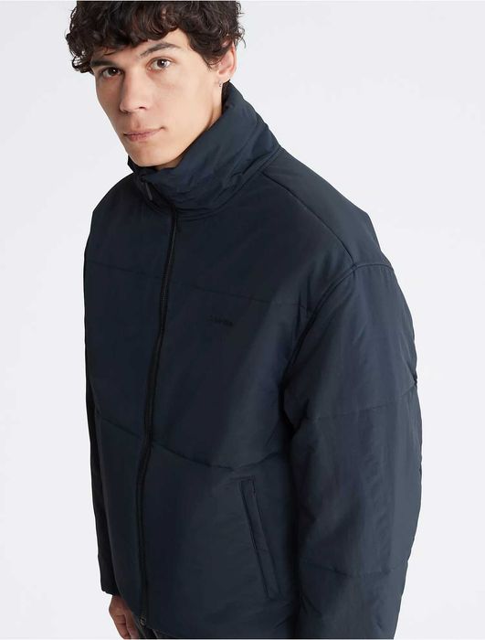 Куртка calvin klein (ck puffer jacket washed black)c америки m,xl