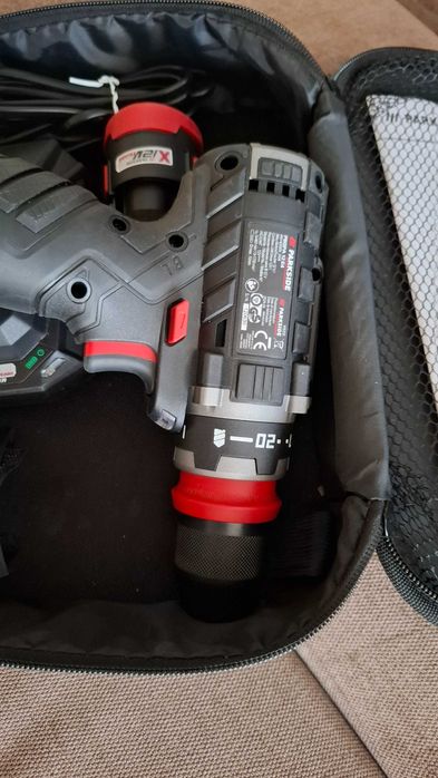 Wiertarka Parkside Performance PBSPA 12V, aku i ładowarka NOWA