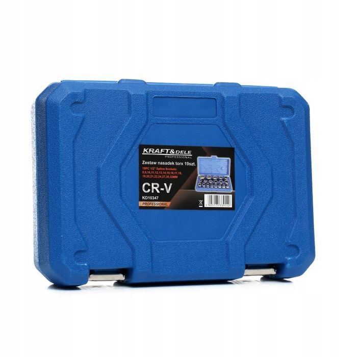 Zestaw Kluczy Nasadek 1/2'' Nasadki Spline 8-32Mm