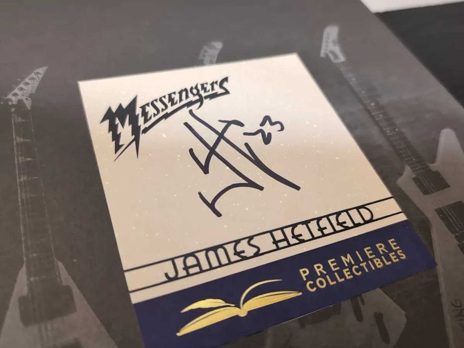 Книга James Hetfield (Metallica) - Messengers з автографом