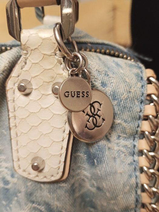 Torebka jeansowe Guess